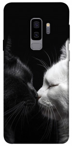 Чохол Black and white cats для Galaxy S9+