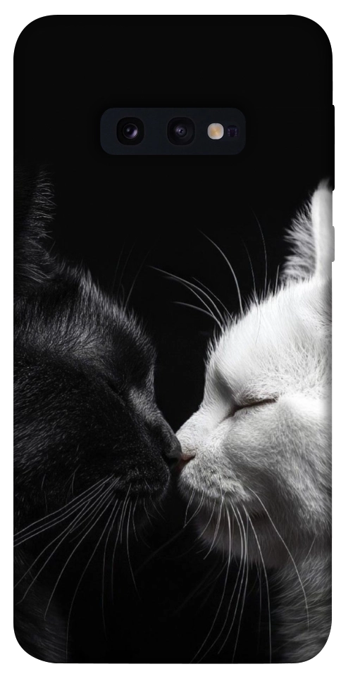 Чохол Black and white cats для Galaxy S10e