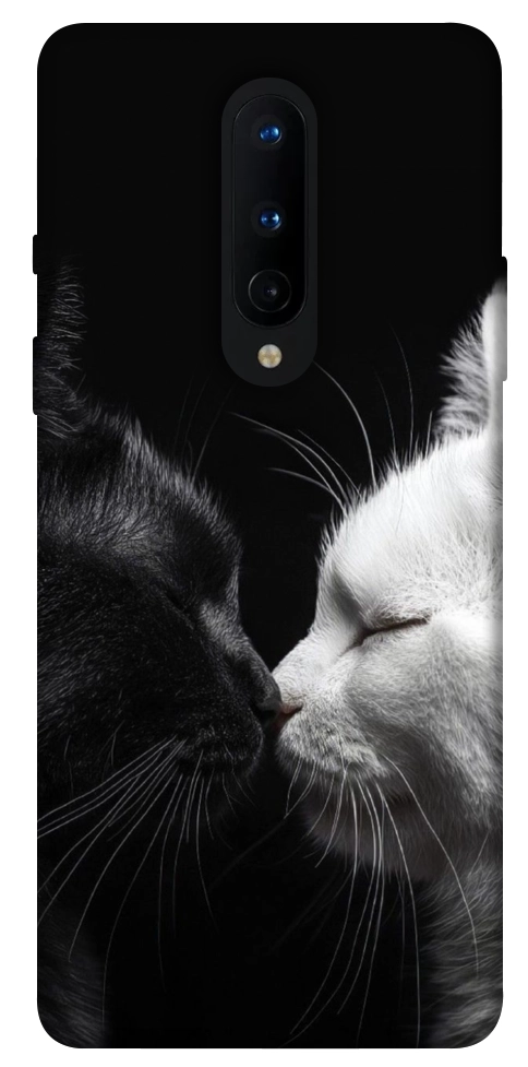 Чохол Black and white cats для OnePlus 8