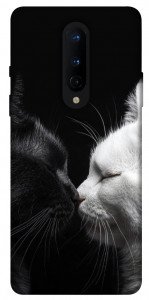 Чохол Black and white cats для OnePlus 8