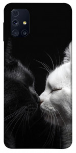 Чохол Black and white cats для Galaxy M31s