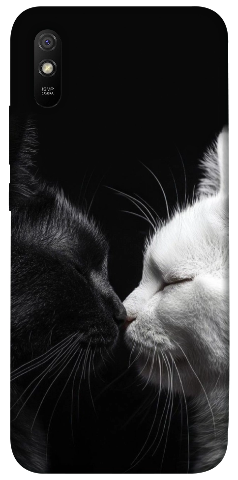 Чехол Black and white cats для Xiaomi Redmi 9A