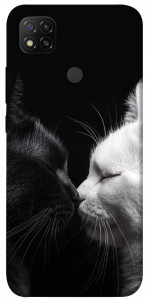 Чохол Black and white cats для Xiaomi Redmi 9C
