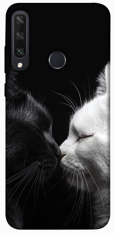 Чехол Black and white cats для Huawei Y6p
