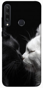 Чохол Black and white cats для Huawei Y6p
