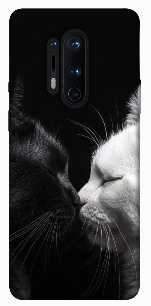 Чохол Black and white cats для OnePlus 8 Pro