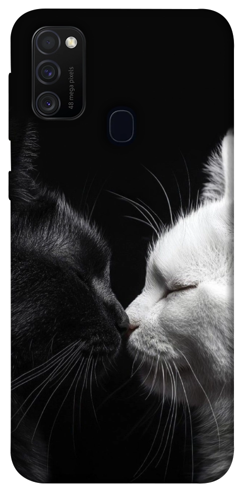 Чохол Black and white cats для Galaxy M30s