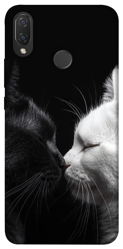 Чехол Black and white cats для Huawei Nova 3i