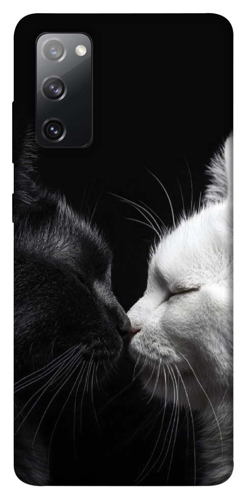 Чохол Black and white cats для Galaxy S20 FE