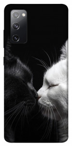 Чехол Black and white cats для Galaxy S20 FE