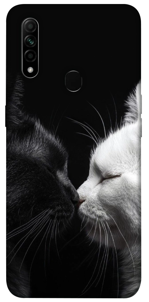 Чохол Black and white cats для Oppo A31