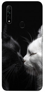 Чохол Black and white cats для Oppo A31
