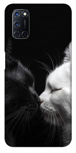 Чехол Black and white cats для Oppo A72