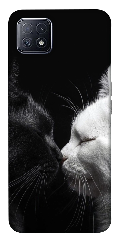 Чехол Black and white cats для Oppo A73