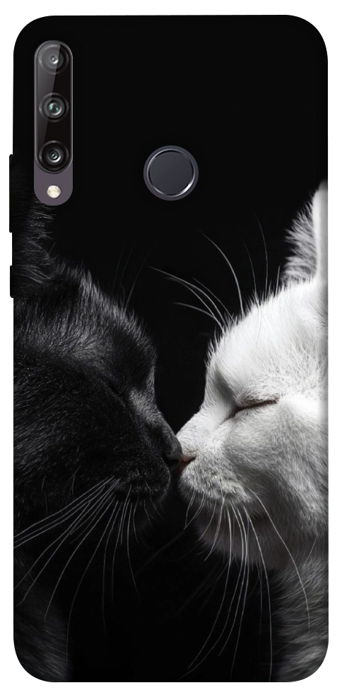 Чохол Black and white cats для Y7p (2020)