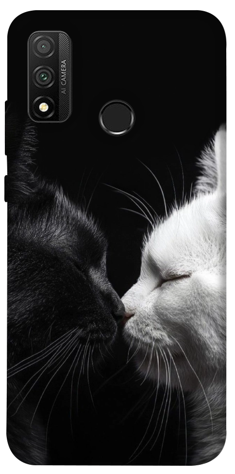 Чехол Black and white cats для Huawei P Smart (2020)