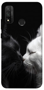 Чохол Black and white cats для Huawei P Smart (2020)