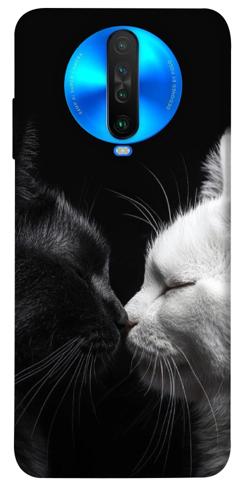 Чехол Black and white cats для Xiaomi Poco X2