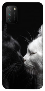 Чехол Black and white cats для Xiaomi Poco M3