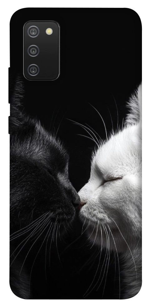 Чехол Black and white cats для Galaxy A02s