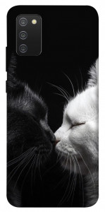 Чехол Black and white cats для Galaxy A02s