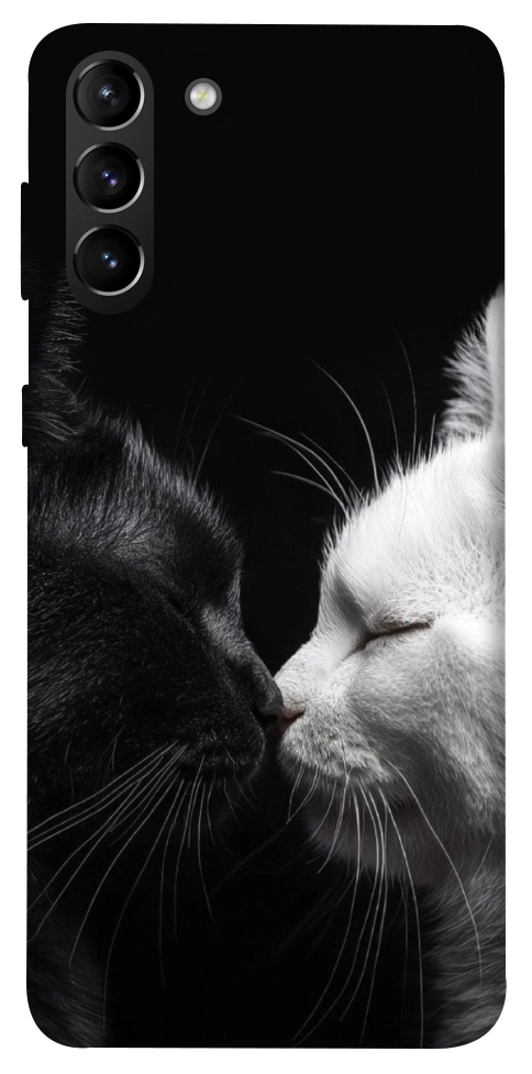 Чохол Black and white cats для Galaxy S21+