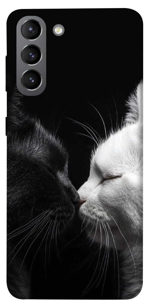 Чехол Black and white cats для Galaxy S21