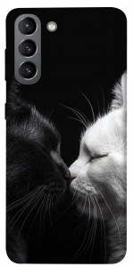 Чехол Black and white cats для Galaxy S21