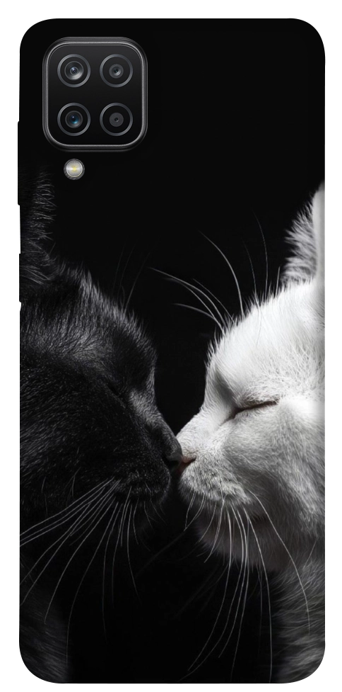 Чехол Black and white cats для Galaxy A12