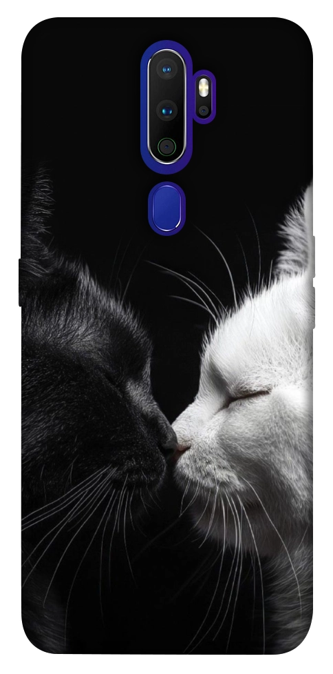 Чехол Black and white cats для Oppo A9 (2020)