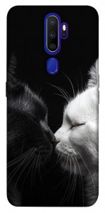 Чохол Black and white cats для Oppo A5 (2020)