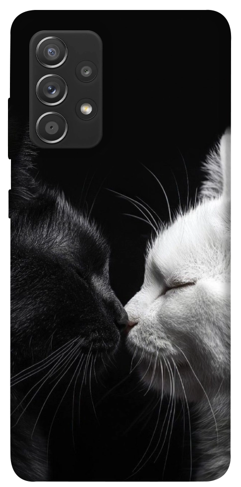 Чехол Black and white cats для Galaxy A72 5G