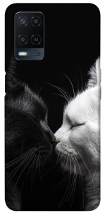 Чохол Black and white cats для Oppo A54 4G