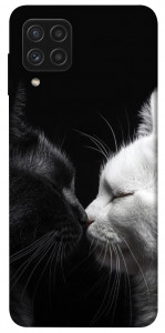Чехол Black and white cats для Galaxy A22 4G
