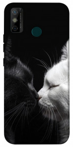 Чохол Black and white cats для TECNO Spark 6 Go