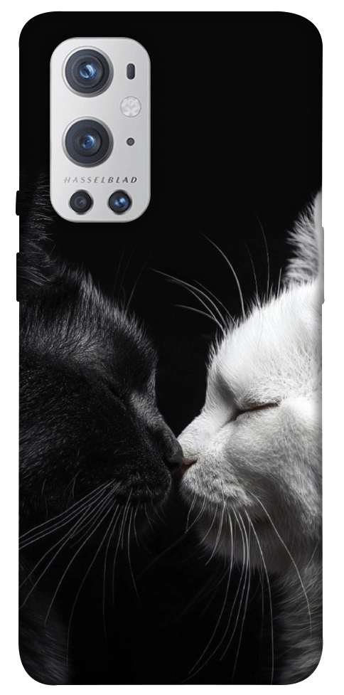 Чехол Black and white cats для Oneplus 9 pro