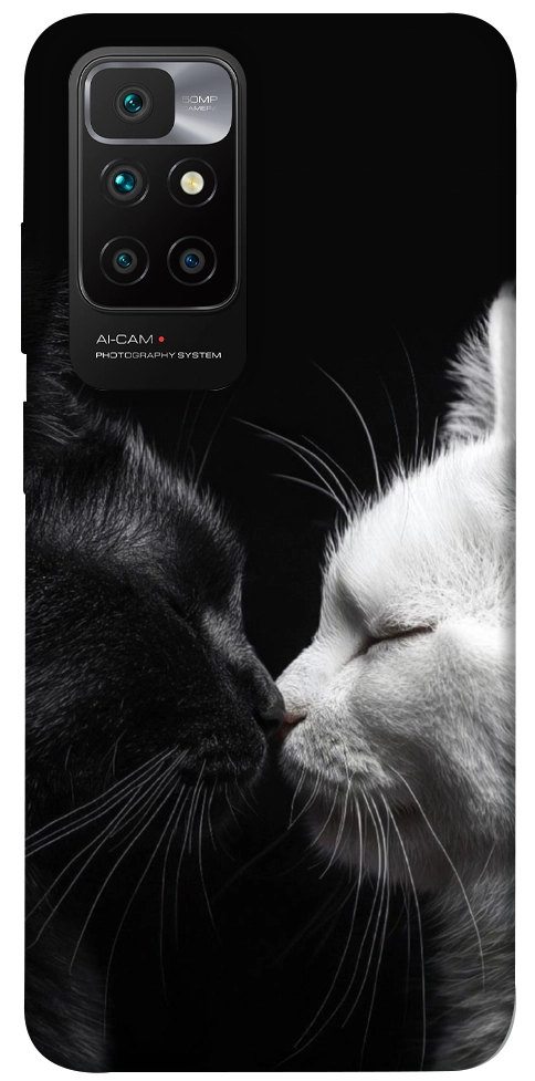 Чехол Black and white cats для Xiaomi Redmi 10