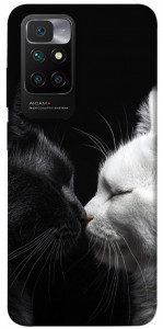 Чехол Black and white cats для Xiaomi Redmi 10