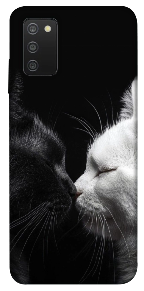 Чохол Black and white cats для Galaxy A03s