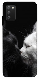 Чохол Black and white cats для Galaxy A03s