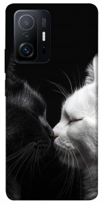 Чохол Black and white cats для Xiaomi 11T