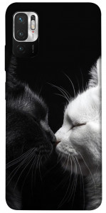 Чехол Black and white cats для Xiaomi Redmi Note 10 5G
