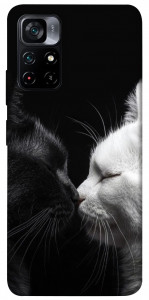 Чехол Black and white cats для Xiaomi Poco M4 Pro 5G