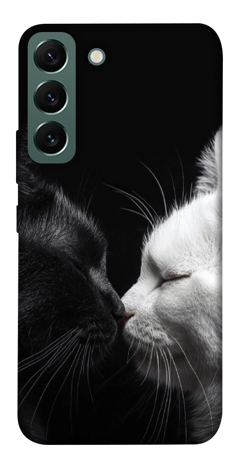 Чехол Black and white cats для Galaxy S22