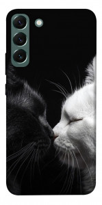 Чохол Black and white cats для Galaxy S22+