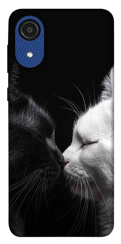 Чохол Black and white cats для Galaxy A03 Core
