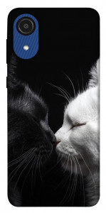 Чохол Black and white cats для Galaxy A03 Core