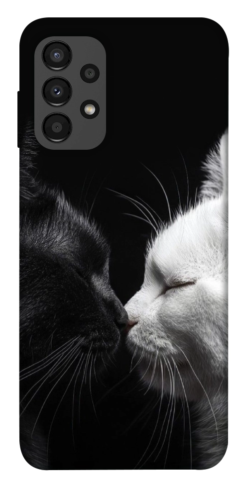 Чехол Black and white cats для Galaxy A13 4G
