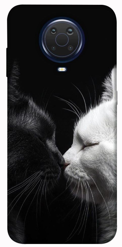Чехол Black and white cats для Nokia G10