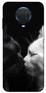 Чехол Black and white cats для Nokia G10